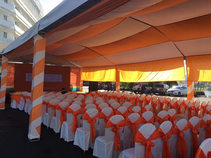 Dịch vụ cho thuê màn hình led, nhà bạt, dù che sự kiện