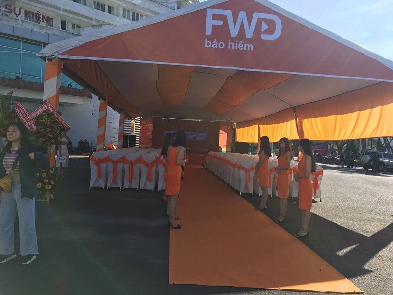 Dịch vụ cho thuê màn hình led, nhà bạt, dù che sự kiện tại Lâm Đồng