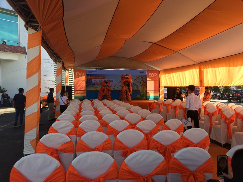 Dịch vụ cho thuê màn hình led, nhà bạt, dù che sự kiện tại Lâm Đồng